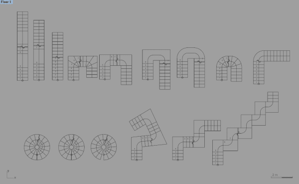 Stairs examples