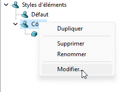 Modifier un style de Grasshopper