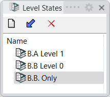 Level States Dialog