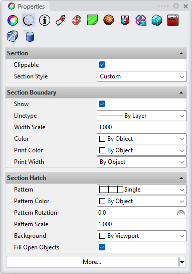 Section styles section 