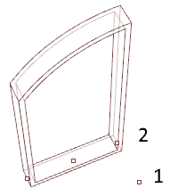 Control points on doors